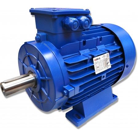 SILNIK ELEKTRYCZNY ŁAPOWY 7,5kW 400/690V 1455obr WAŁEK 38mm 3-FAZOWY